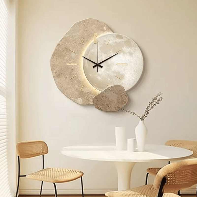 CALMSWEEP Nordic Minimalist Wall Clock With Silent Sweep