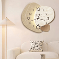 CALMSWEEP Nordic Minimalist Wall Clock With Silent Sweep