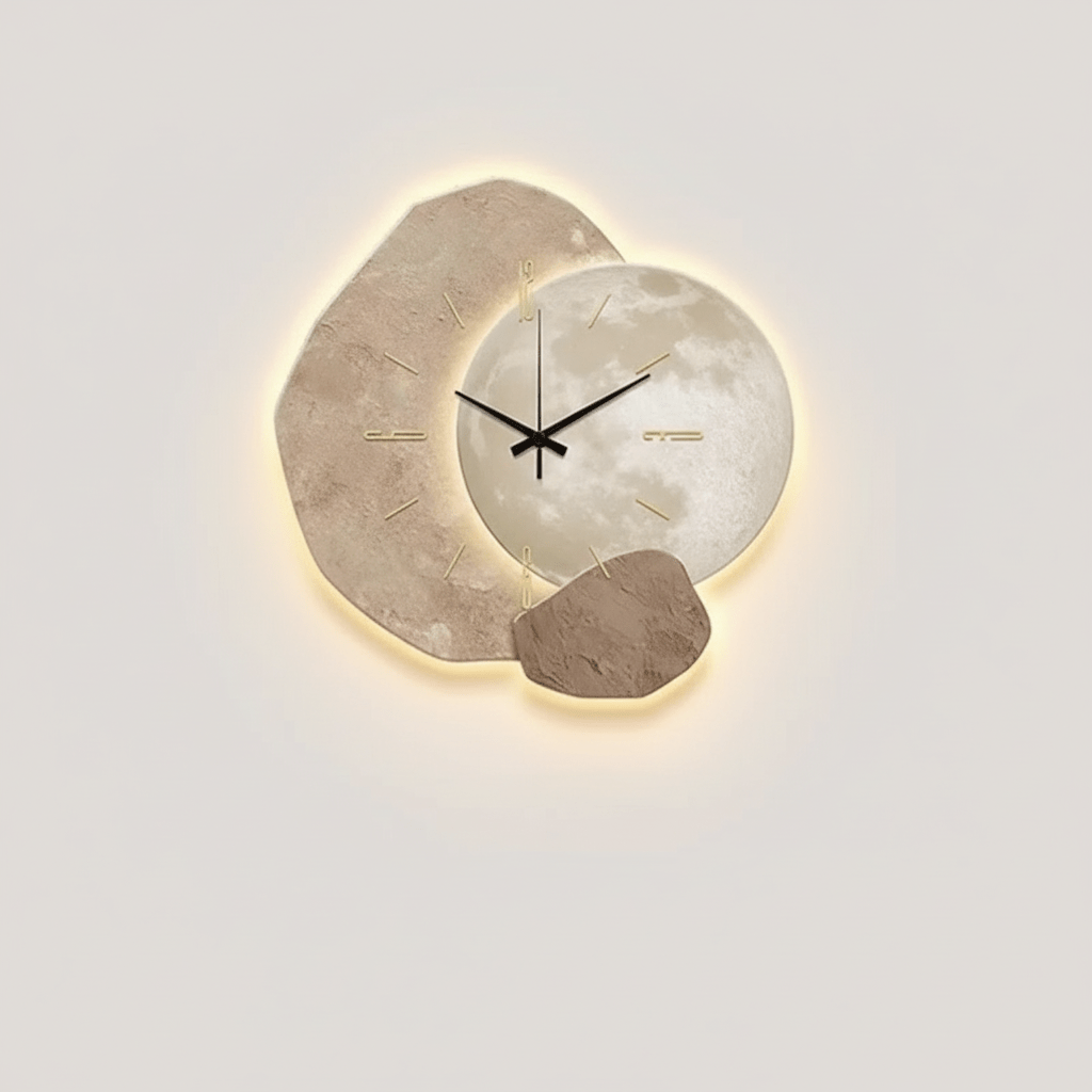 CALMSWEEP Nordic Minimalist Wall Clock With Silent Sweep