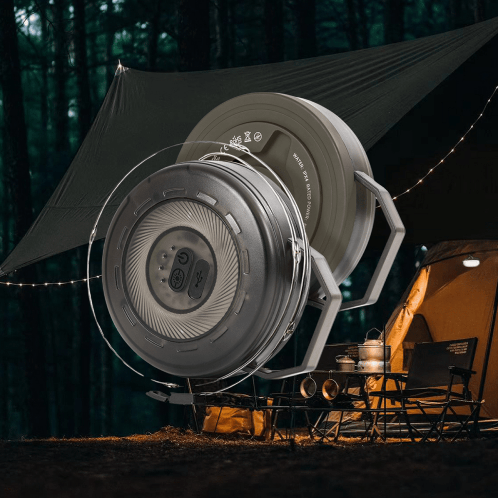 RADIORA Ładowalna lampa zewnętrzna do ogrodu i na kemping