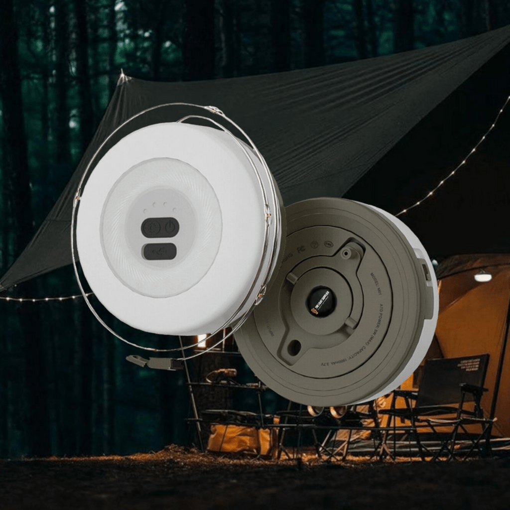 RADIORA Ładowalna lampa zewnętrzna do ogrodu i na kemping