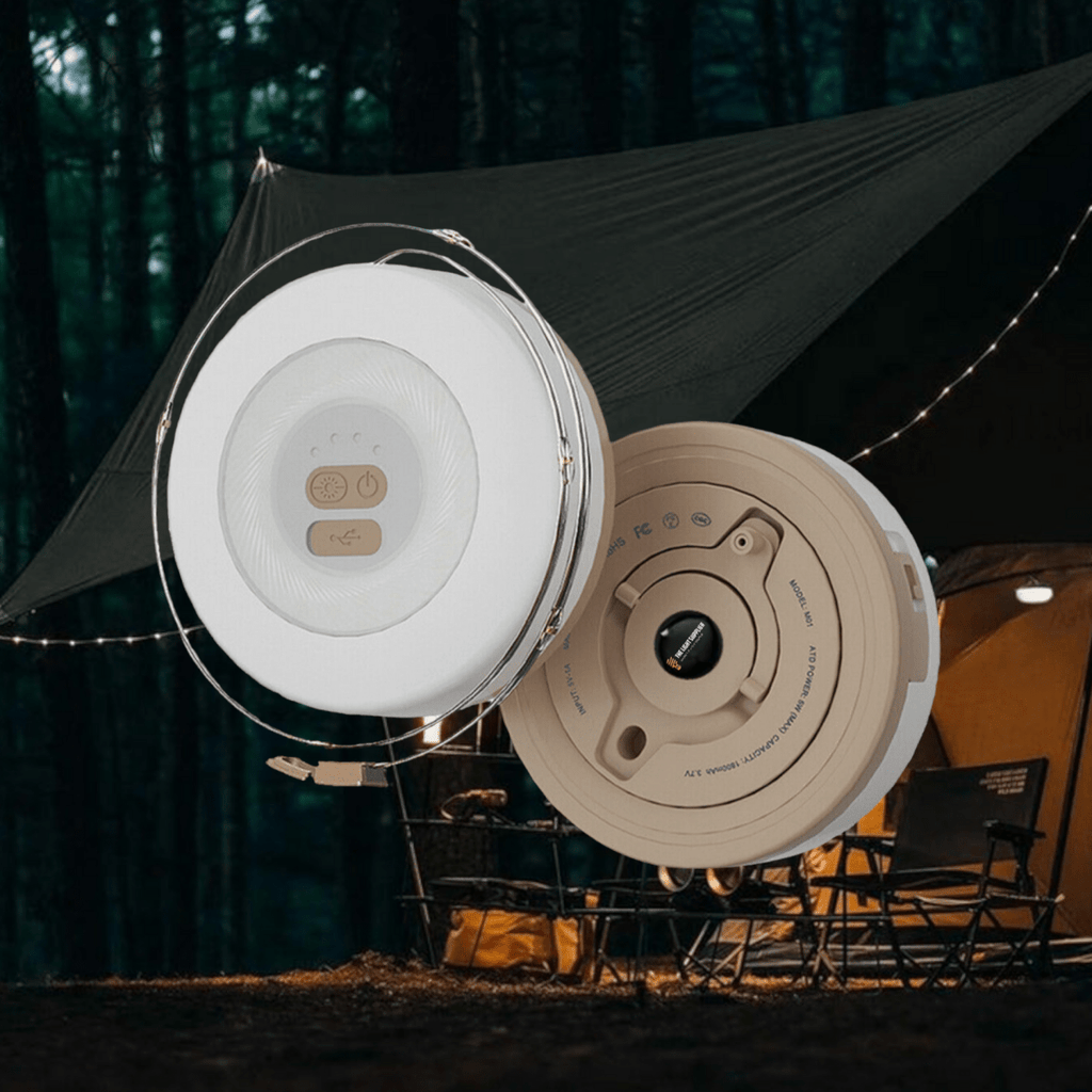 RADIORA Ładowalna lampa zewnętrzna do ogrodu i na kemping