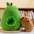 CAPYPLUSH Plyšová hračka duo kapybara a avokádo pro děti