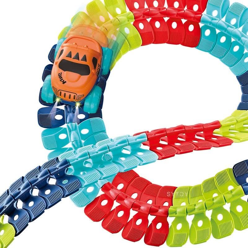 FlexiTrack Circuit de course flexible pour pistes et boucles créatives