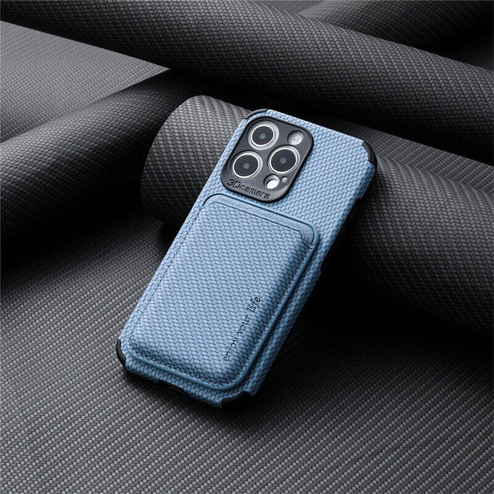 Coque de protection en fibre de carbone CARBONX pour iPhone 14 Pro et 13