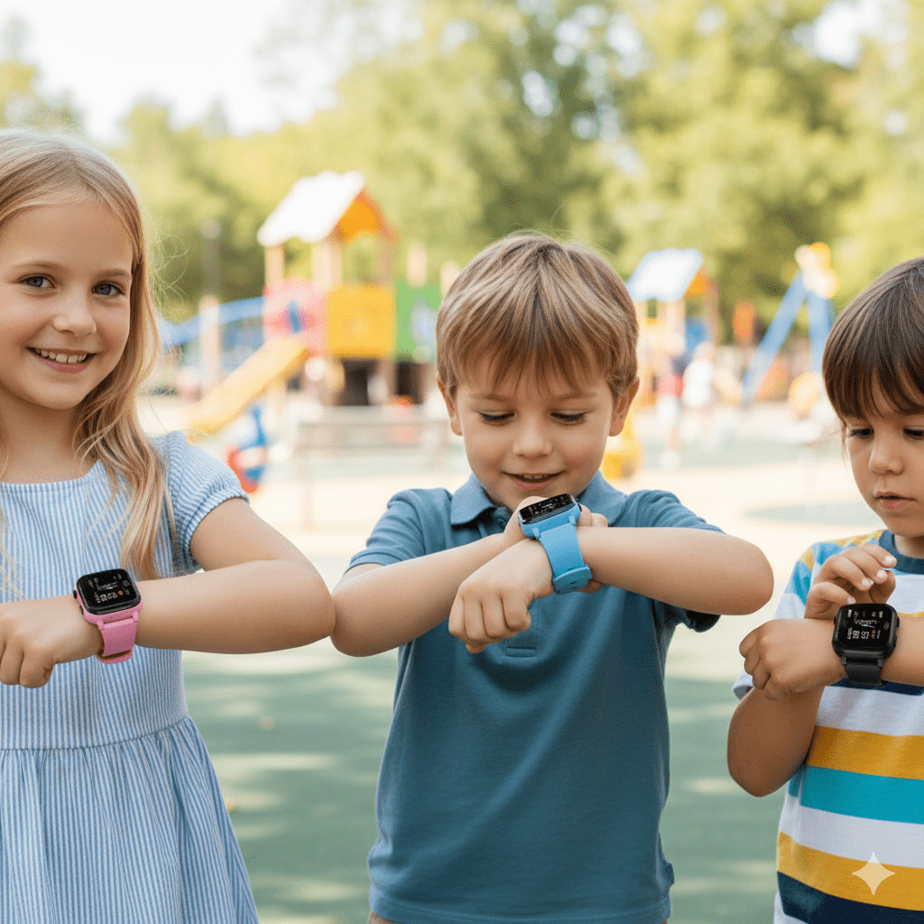 Montre connectée CARELINK GPS pour enfants avec suivi de localisation en temps réel