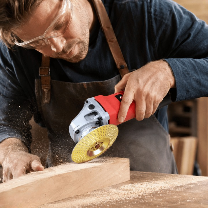 Woodworking And Carving Four-Piece Carbide Disc Set