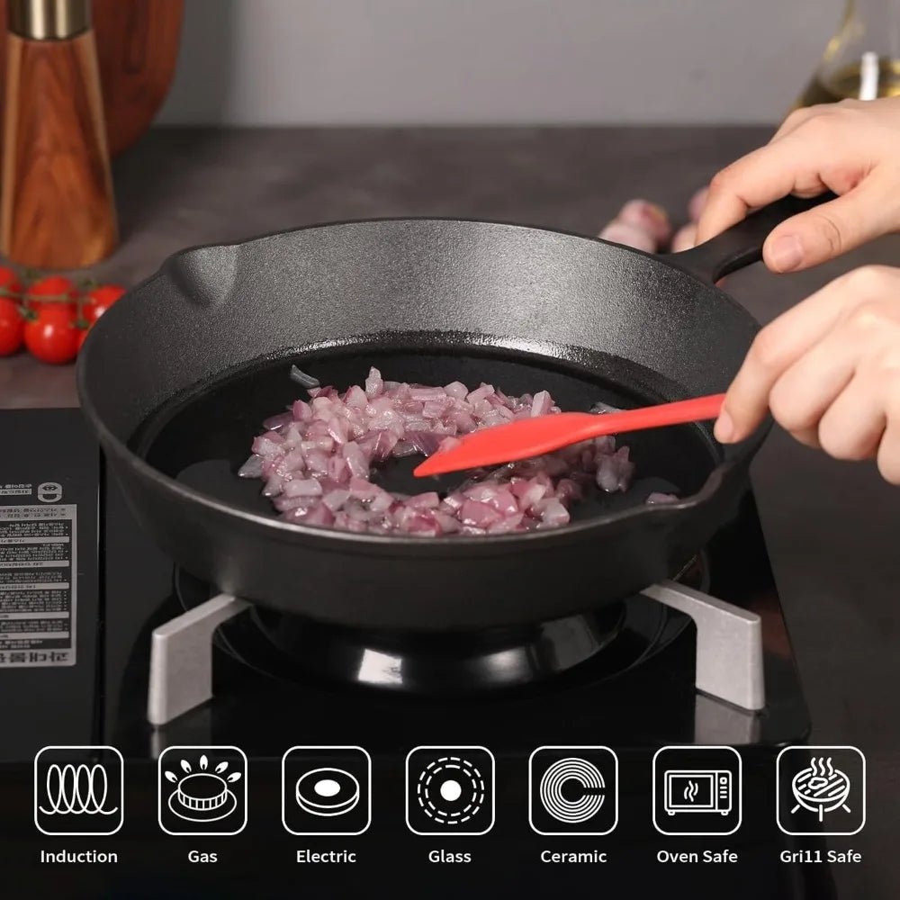 CASTPRO litinová pánev pro vaření uvnitř i venku