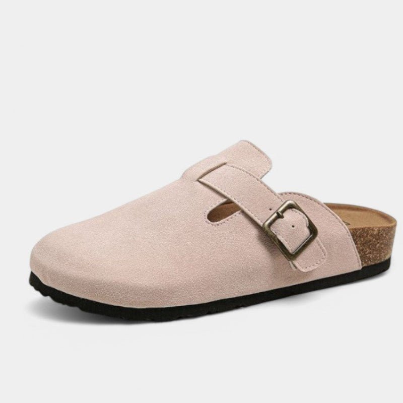 CAVEN Gepolsterte Wildleder-Clogs für Unisex-Alltagskleidung