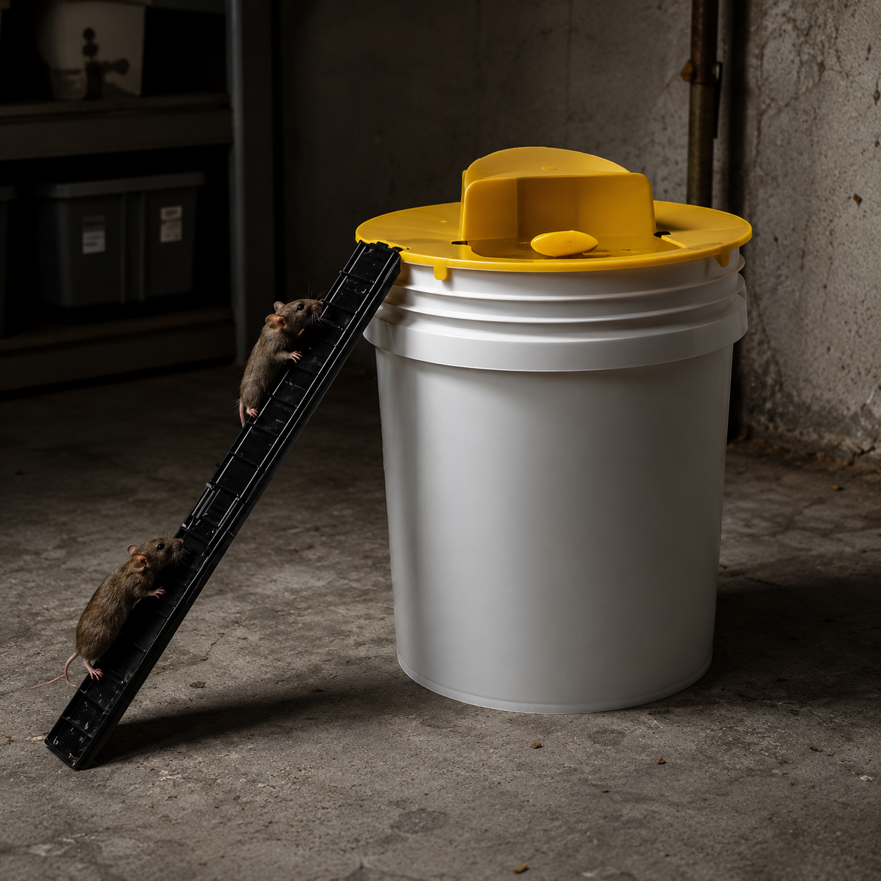 Humane Sliding Bucket Trap For Mice Ideal For Indoor Use