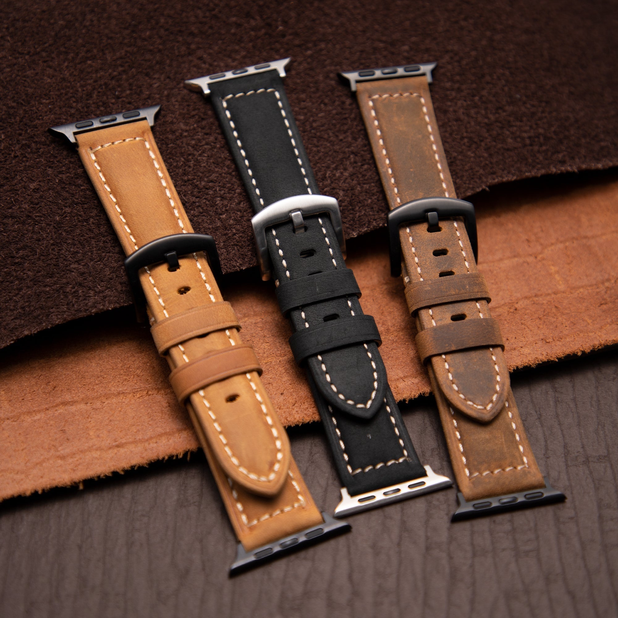 Apple Watch Band For Men With Leather, Timeless Style
