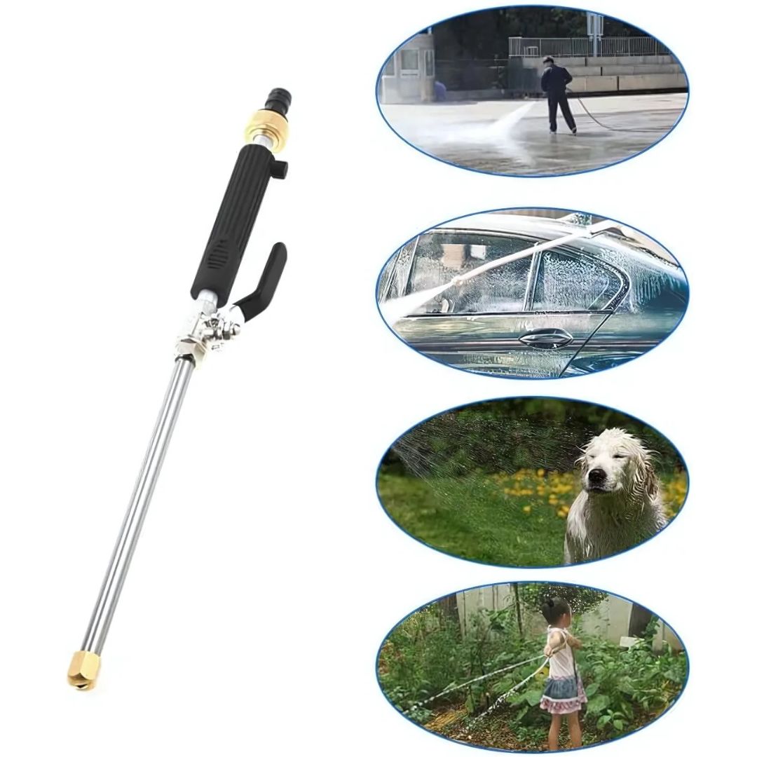 Aluminium And Brass Spray Gun With Adjustable Nozzle And High-Pressure