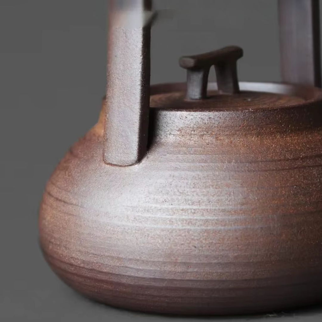 Ceramiczny czajnik CalmBrew 350 ml z podgrzewaczem, kompatybilny z kuchenką
