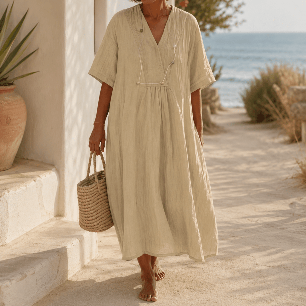 Ariadress Flowing Summer Dress With Light Everyday Comfort