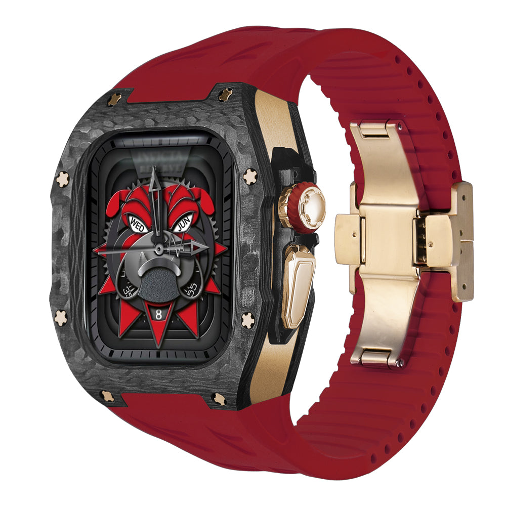 Apple Watch Ultra için RM7006 Karbon Fiber Kasa Yenileme Kiti