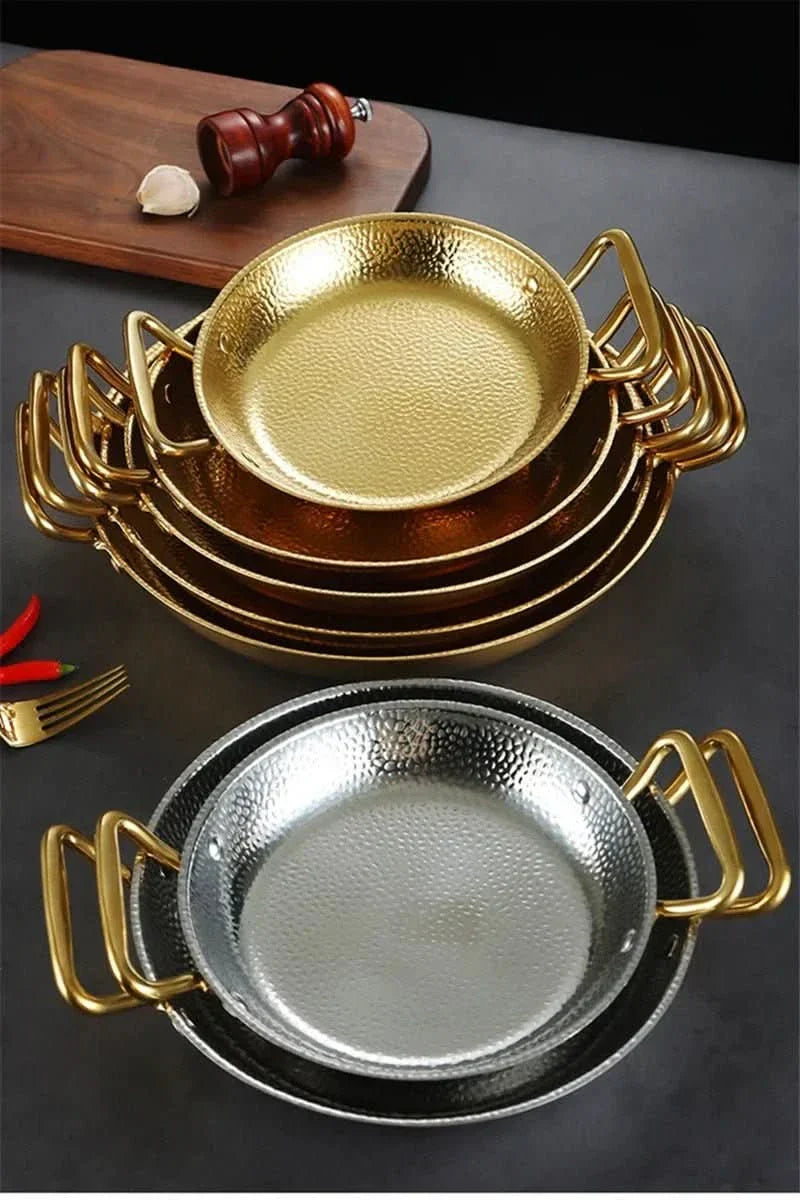 CHEFSTEEL Hammered Pot In Stainless Steel For Sauces And Versatile Cooking