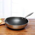 Pánev ChefSteel s nepřilnavým povrchem z nerezové oceli pro snadné vaření