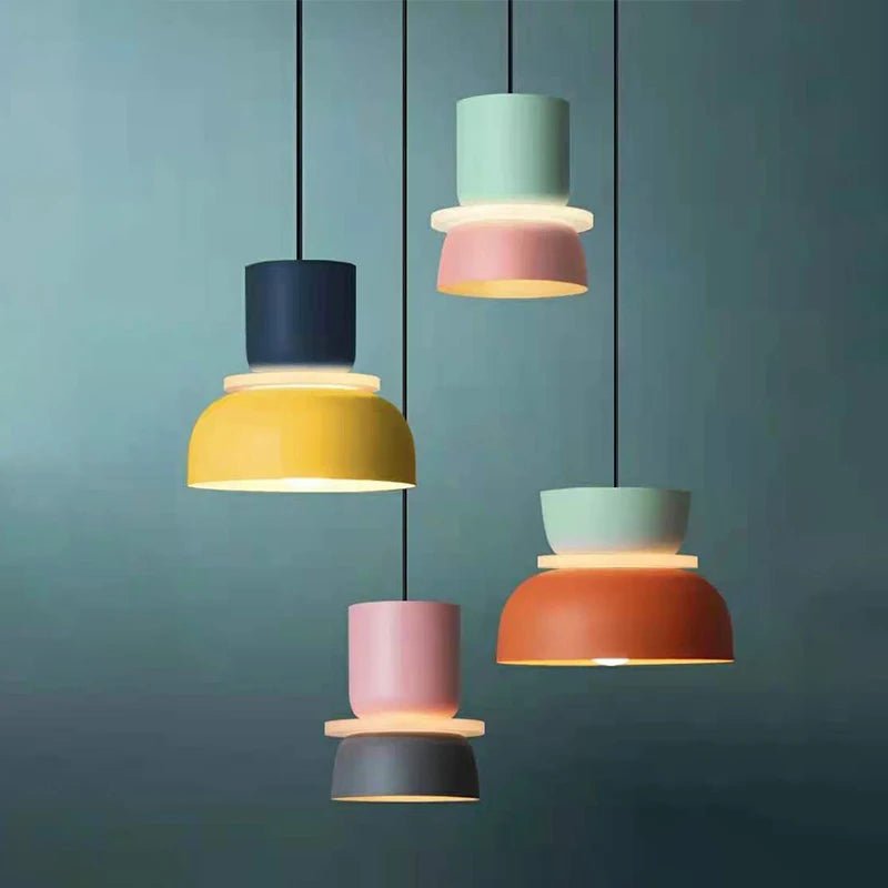 AstraLume varm hvit LED pendellampesamling med metallledning