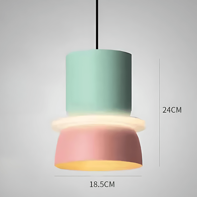 AstraLume varm hvit LED pendellampesamling med metallledning