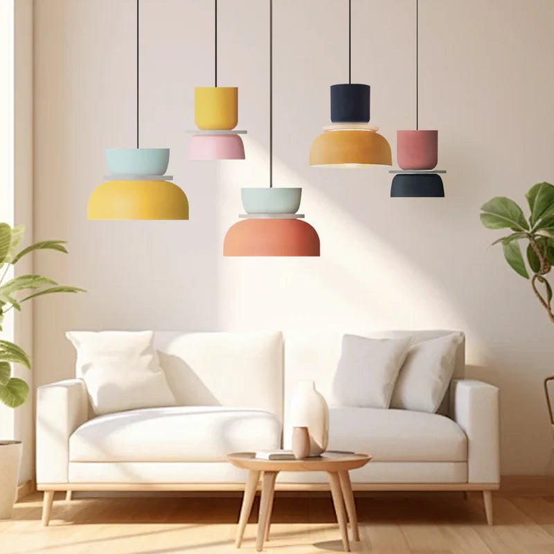 AstraLume varm hvit LED pendellampesamling med metallledning