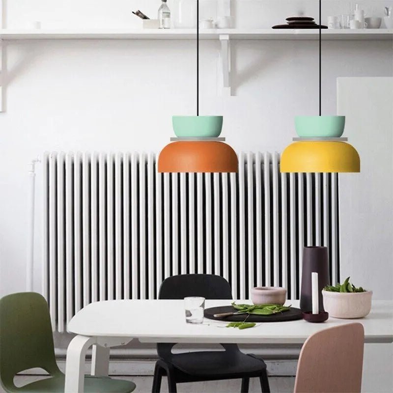 AstraLume varm hvit LED pendellampesamling med metallledning