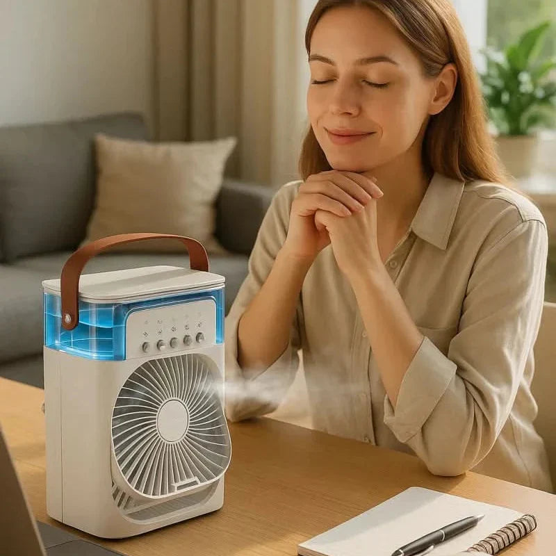 ChillCube Kompaktní stolní odpařovací chladič pro osobní úlevu