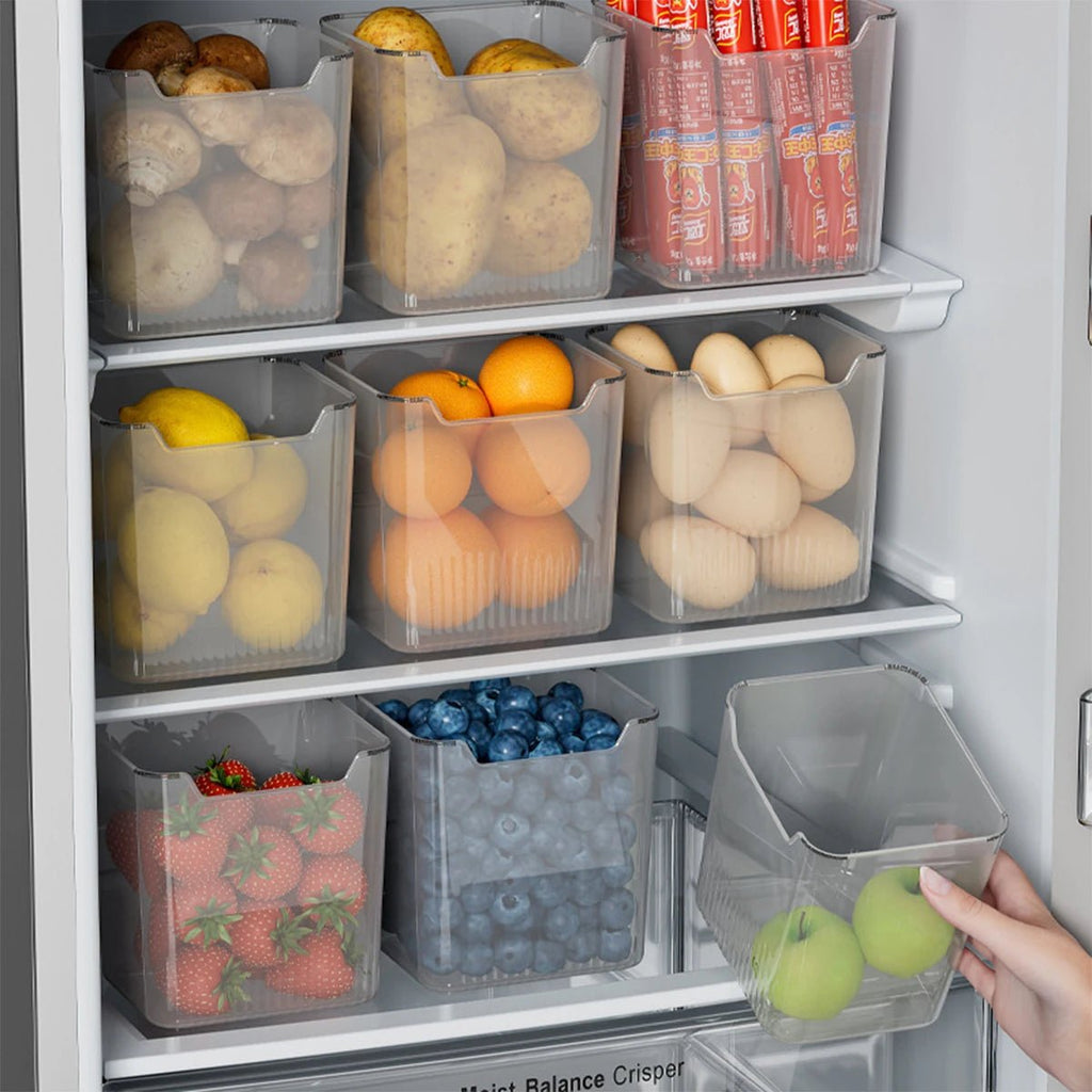 Boîtes transparentes CHILLKEEP pour réfrigérateur, pour un rangement ordonné des portes et étagères