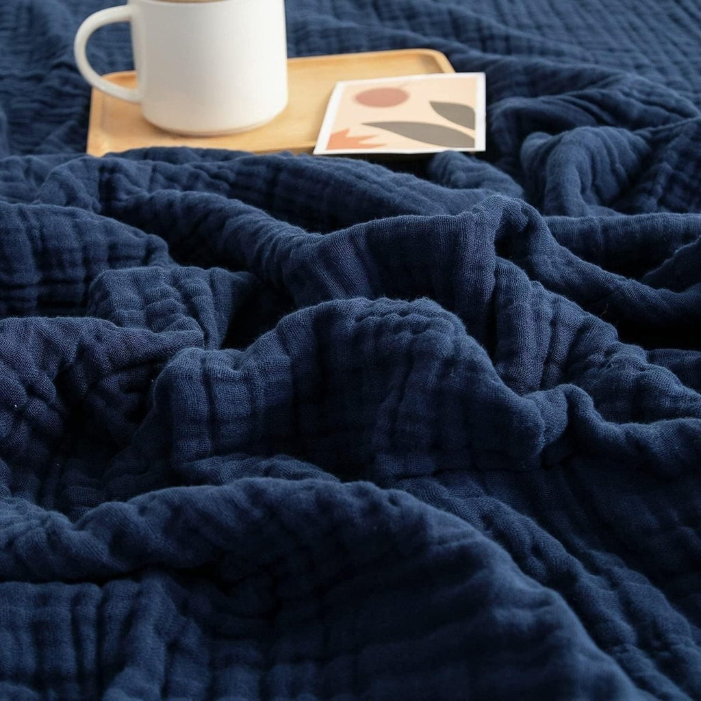 Chillné Cotton Blanket for Nighttime Breathable Comfort