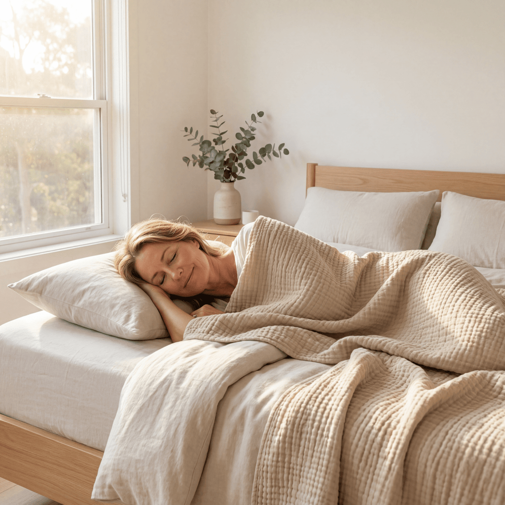 Chillné Cotton Blanket for Nighttime Breathable Comfort
