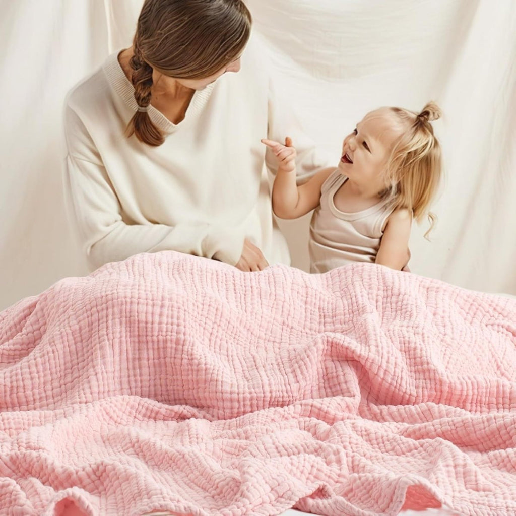 Chillné Cotton Blanket for Nighttime Breathable Comfort