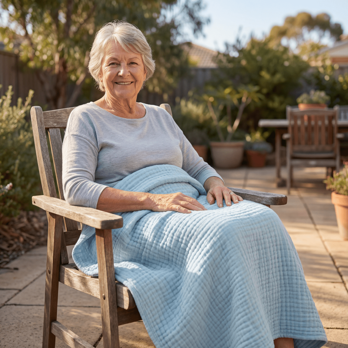 Chillné Cotton Blanket for Nighttime Breathable Comfort