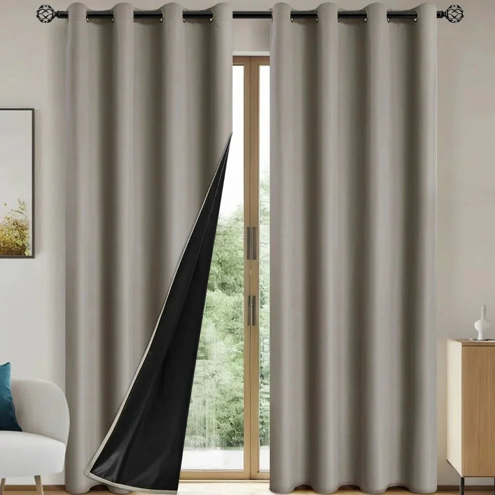 Claro Dark Light Control Curtains For Private Spaces
