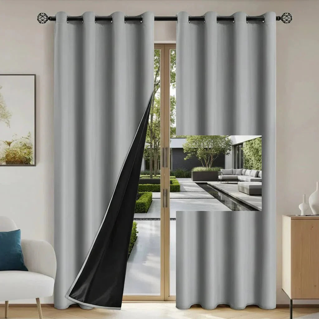 Claro Dark Light Control Curtains For Private Spaces