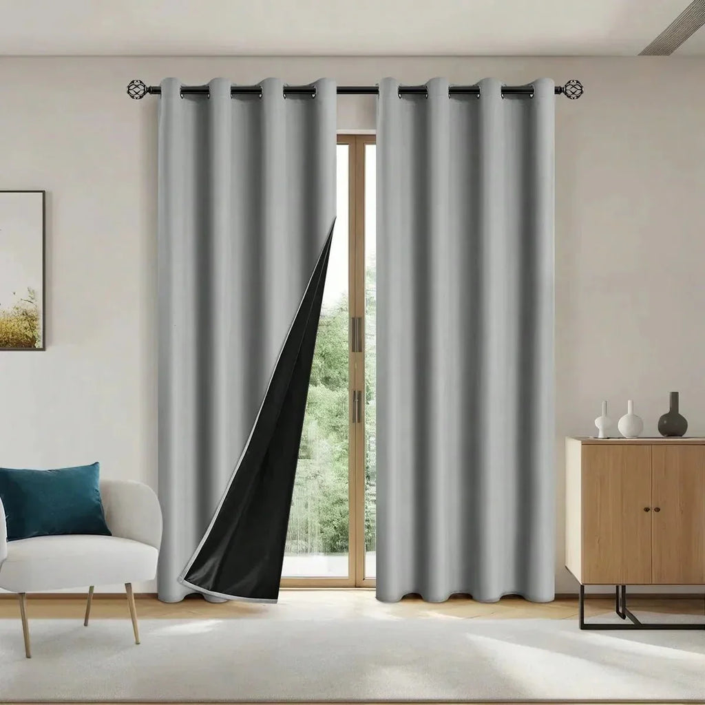 Claro Dark Light Control Curtains For Private Spaces