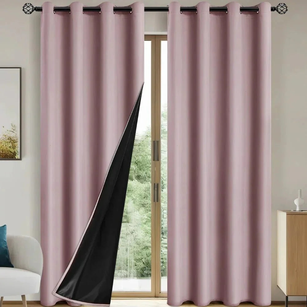 Claro Dark Light Control Curtains For Private Spaces