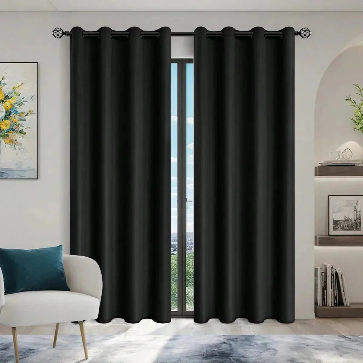 Claro Dark Light Control Curtains For Private Spaces