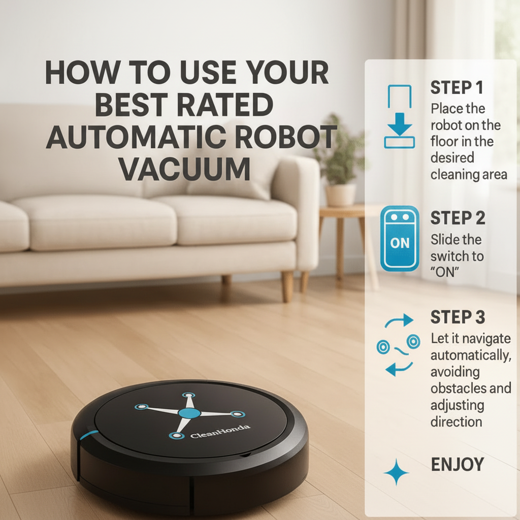 Cleanbot Všechno v Jednom Robot na Čištění Podlah s Vysáváním a Mopováním