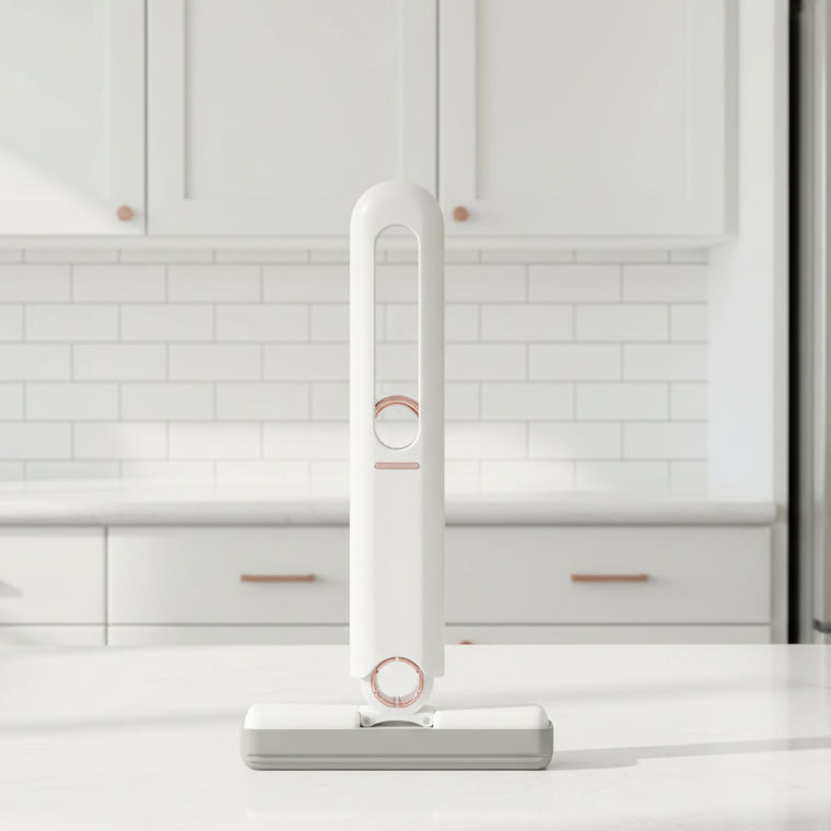 CLEANEASY Kompaktní mini mop s vlastním ždímáním pro rychlé čištění