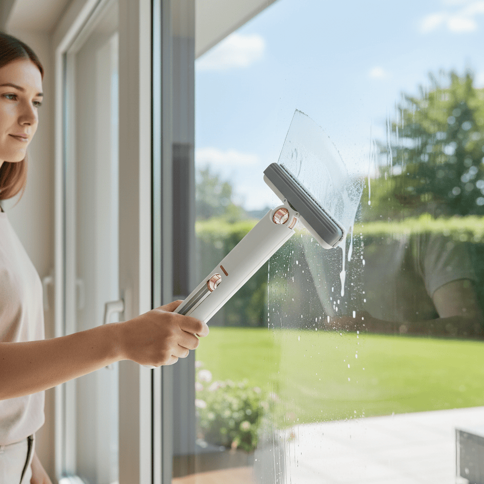 CLEANEASY Kompaktní mini mop s vlastním ždímáním pro rychlé čištění