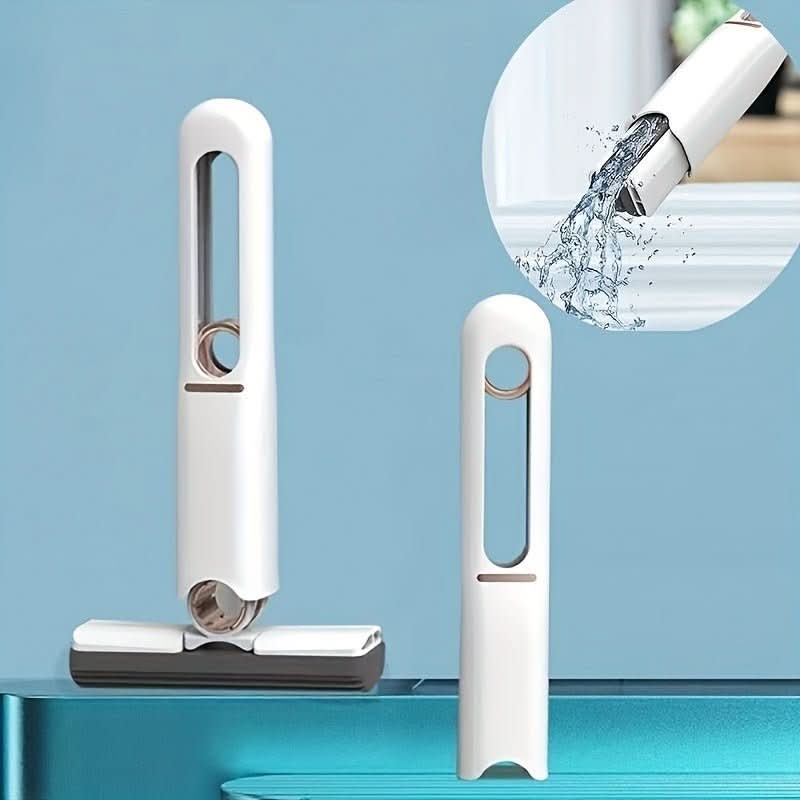 CLEANEASY Kompaktní mini mop s vlastním ždímáním pro rychlé čištění