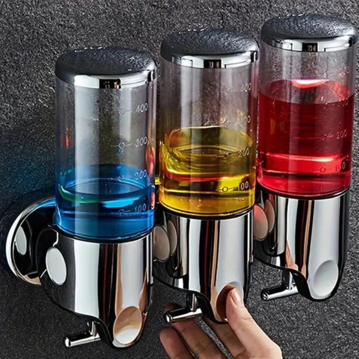 CLEANLINE Moderní nástěnný dávkovač mýdla do koupelen