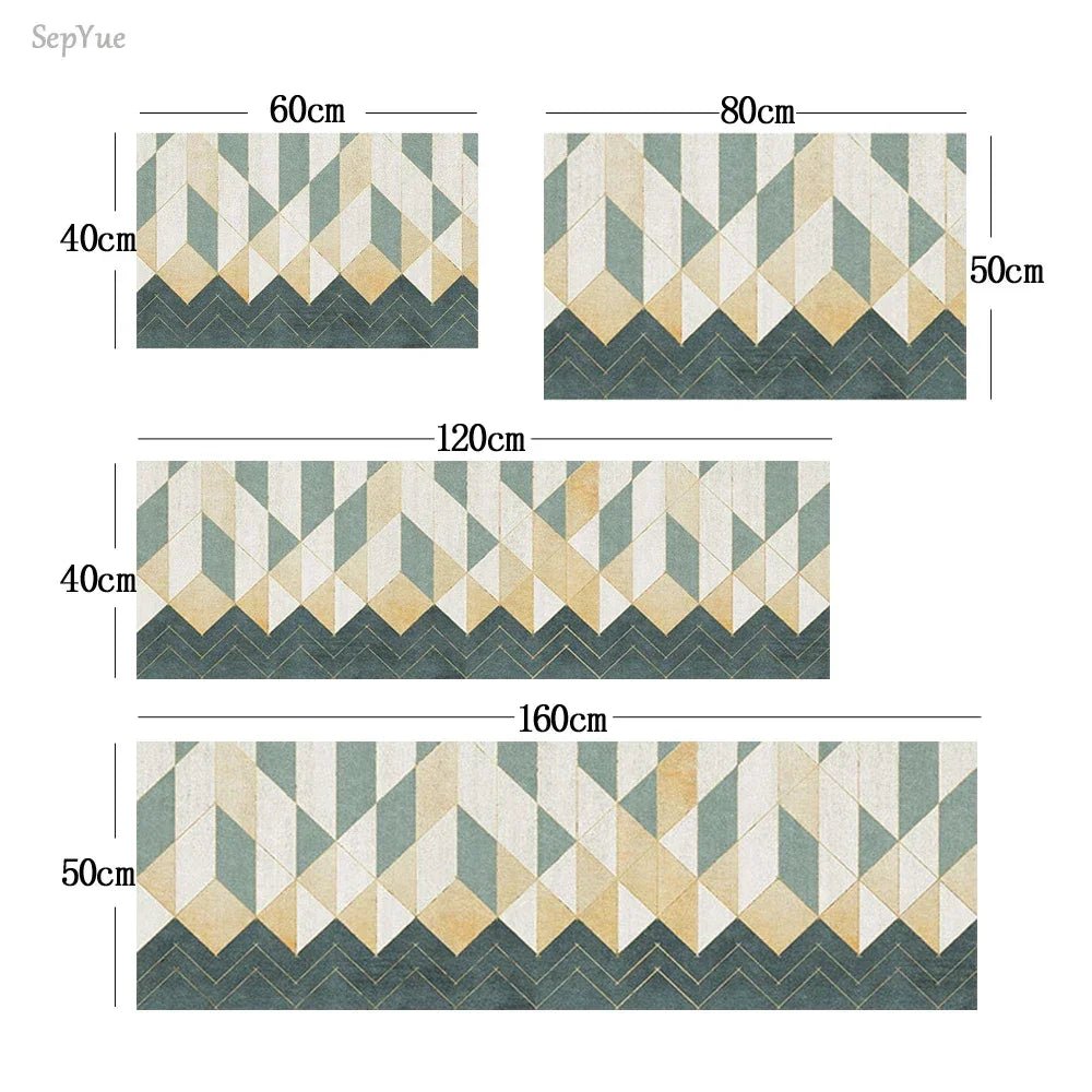 Cleanly SoftStep protiskluzová kuchyňská rohož s sametovým vzhledem pro elegantní domácí pohodlí