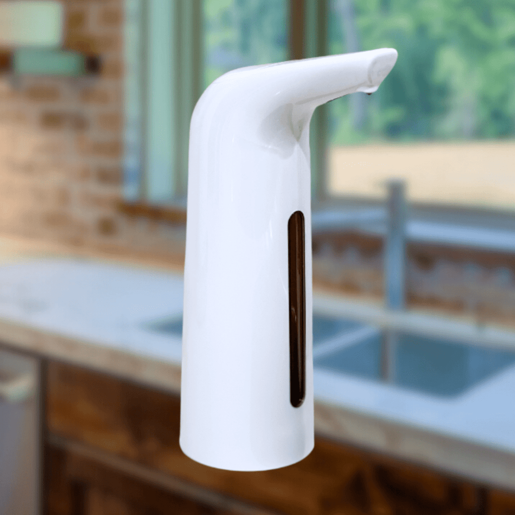 CLEANWAVE Soap Dispenser With Touchless Operation For Hygienic Handwashing