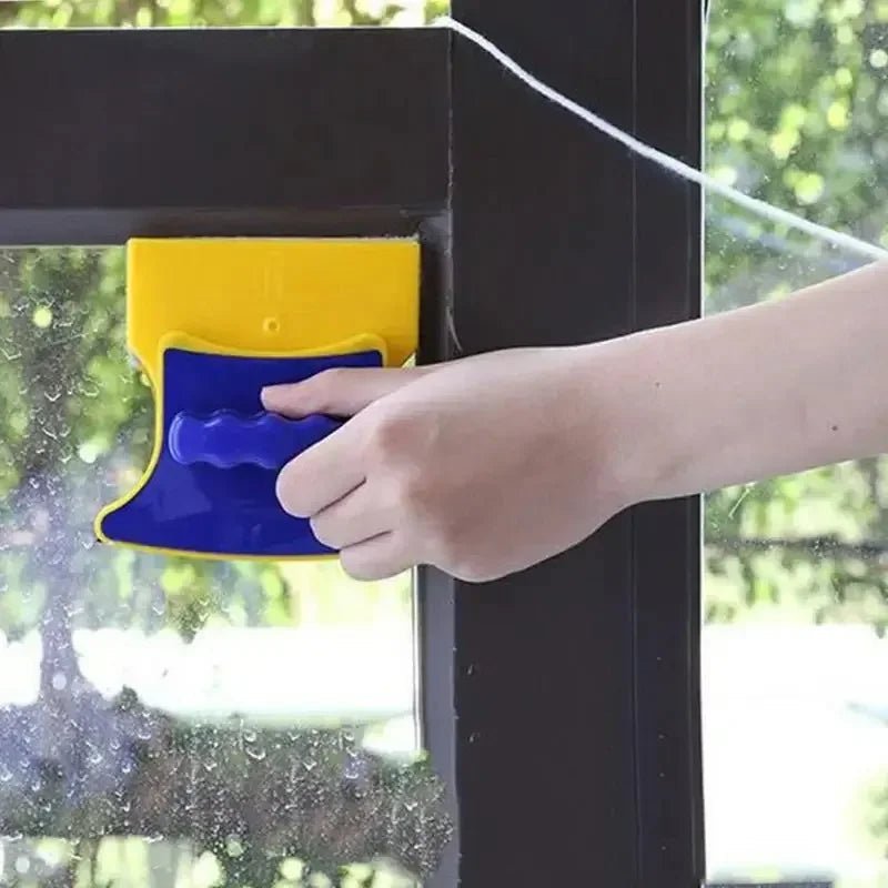 CLEARSAVER magnetický čistič skla pro obě strany s bezpečnostním lanem 1,2 m