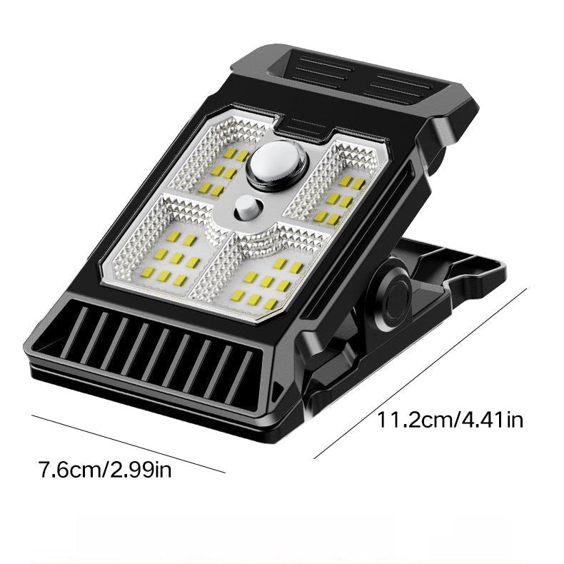 CLIPGLOW Outdoor Clip Light With Solar Power For Patio And Garden