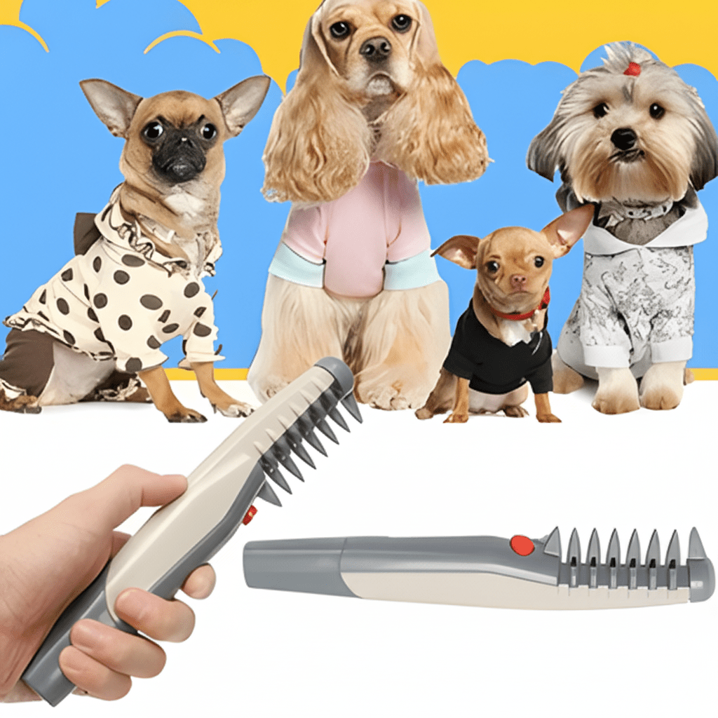 COATCALM Gentle Fur Trimmer For Any Coat Type Pet Grooming Tool