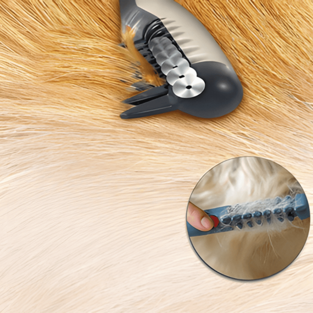 COATCALM Gentle Fur Trimmer For Any Coat Type Pet Grooming Tool