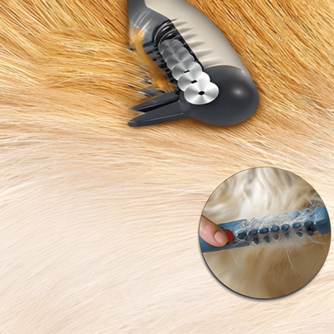 COATCALM Gentle Fur Trimmer For Any Coat Type Pet Grooming Tool