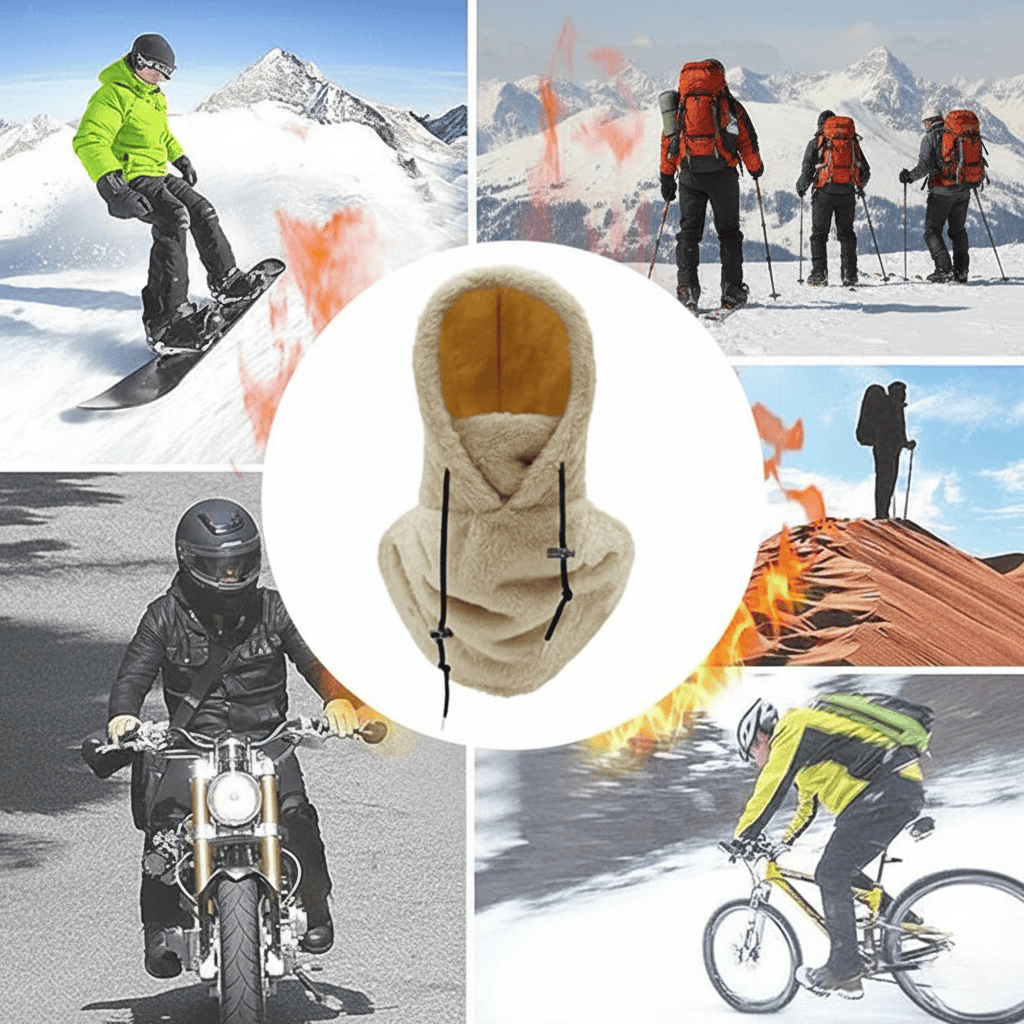 COLDCRAFT 3-In-1 Winter Hat For Extreme Cold Weather