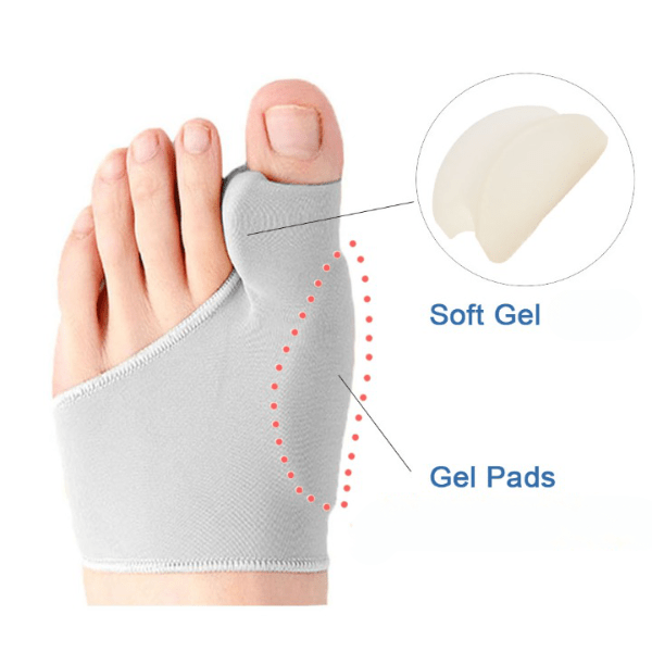 CompressCare Teen Bunion-korrektion til tåjustering og lindring af Hallux Valgus